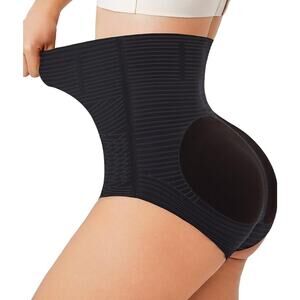 Gotoly Womens Shaper Tummy Control Brief High Waist Butt Lifting Panties Medium